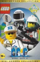 Set LEGO Town 3350 Three Minifig Pack - City #1