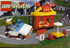 Set LEGO Town 3438 McDonalds Restaurant