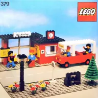 Set LEGO Town 379 Bus Station