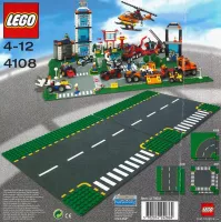 Set LEGO Town 4108 Road Plates, Junction