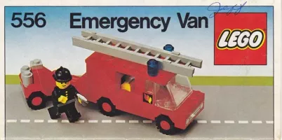 Set LEGO Town 556 Emergency Van