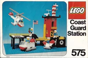 Set LEGO Town 575 Coast Guard Station