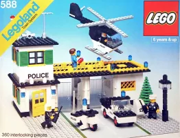 Set LEGO Town 588 Police Headquarters
