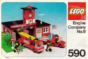 Set LEGO Town 590 Engine Co. No. 9