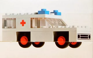 Set LEGO Town 600 Police Car
