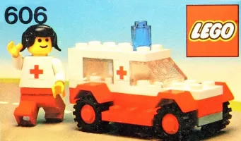 Set LEGO Town 606 Ambulance