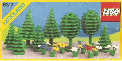 Set LEGO Town 6317 Trees and Flowers