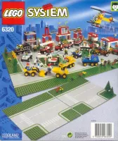 Set LEGO Town 6320 Road Plates, Junction