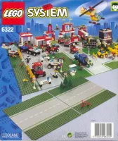 Set LEGO Town 6322 Road Plates, Straight