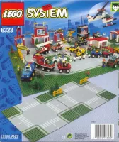 Set LEGO Town 6323 Road Plates, Cross