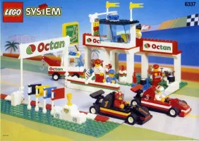 Set LEGO Town 6337 Fast Track Finish