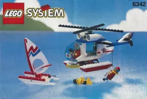Set LEGO Town 6342 Beach Rescue Chopper