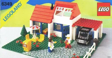 Set LEGO Town 6349 Holiday Villa