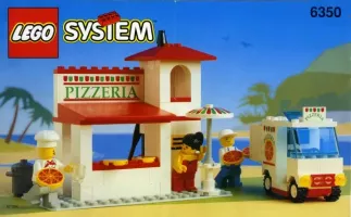 Set LEGO Town 6350 Pizza To Go