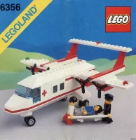 Set LEGO Town 6356 Med-Star Rescue Plane