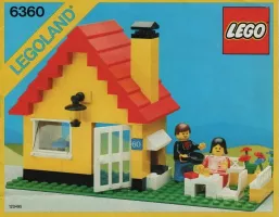 Set LEGO Town 6360 Weekend Cottage