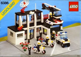 Set LEGO Town 6386 Police Command Base
