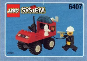 Set LEGO Town 6407 Fire Chief