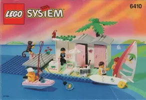 Set LEGO Town 6410 Cabana Beach