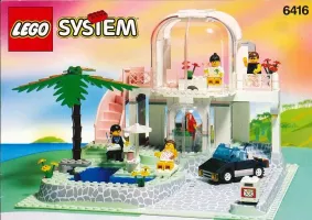Set LEGO Town 6416 Poolside Paradise