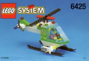 Set LEGO Town 6425 TV Chopper