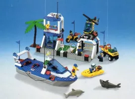 Set LEGO Town 6435 Coast Guard HQ