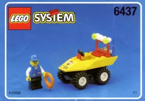 Set LEGO Town 6437 Beach Buggy