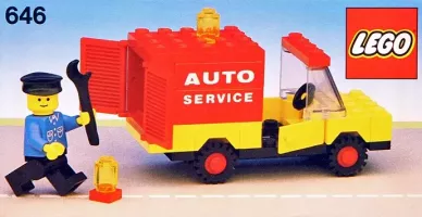 Set LEGO Town 646 Auto Service