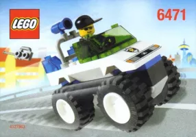 Set LEGO Town 6471 4WD Police Patrol