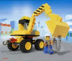Set LEGO Town 6474 4-Wheeled Front Shovel