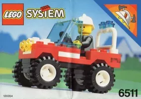 Set LEGO Town 6511 Rescue Runabout
