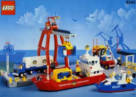 Set LEGO Town 6542 Launch & Load Seaport