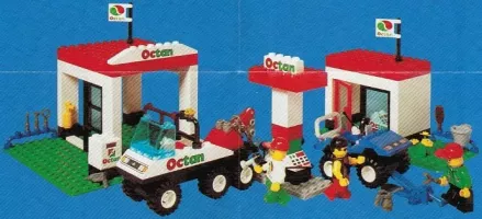 Set LEGO Town 6548 Octan Gas Station