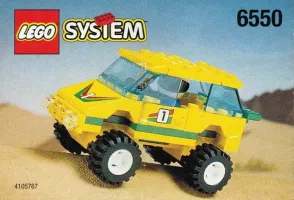 Set LEGO Town 6550 Outback Racer