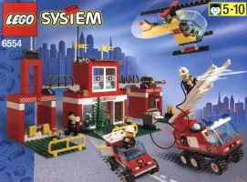 Set LEGO Town 6554 Blaze Brigade