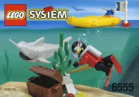 Set LEGO Town 6555 Sea Hunter