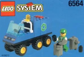 Set LEGO Town 6564 Recycle Truck