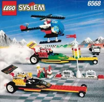 Set LEGO Town 6568 Drag Race Rally