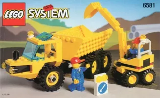 Set LEGO Town 6581 Dig 'N' Dump