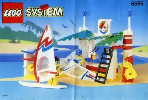 Set LEGO Town 6595 Surf Shack