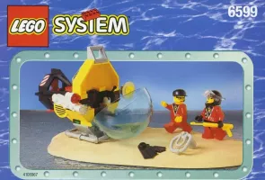 Set LEGO Town 6599 Shark Attack