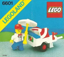 Set LEGO Town 6601 Ice Cream Cart