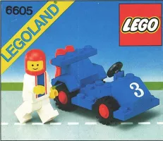 Set LEGO Town 6605 Road Racer