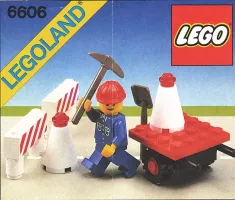 Set LEGO Town 6606 Road Repair Set