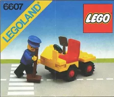 Set LEGO Town 6607 Service Truck