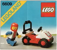 Set LEGO Town 6609 Race Car