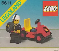 Set LEGO Town 6611 Fire Chief's Car