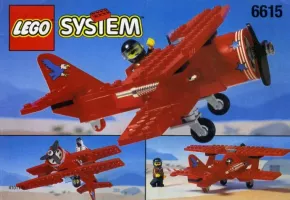 Set LEGO Town 6615 Eagle Stunt Flyer