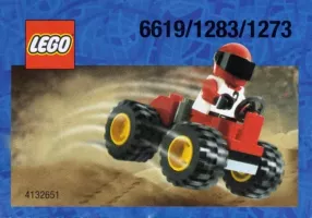 Set LEGO Town 6619 Red Four Wheel Driver