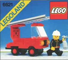 Set LEGO Town 6621 Fire Truck